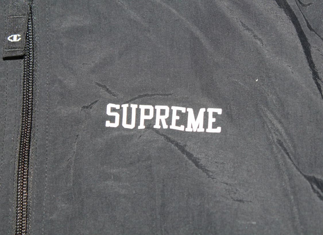 18SS 슈프림 챔피언 트랙 자켓 블랙 상품이미지5