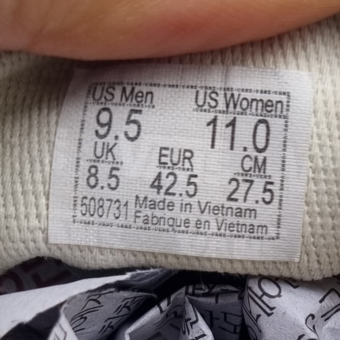 반스 타일 체커보드 남성슬립온275 상품이미지6