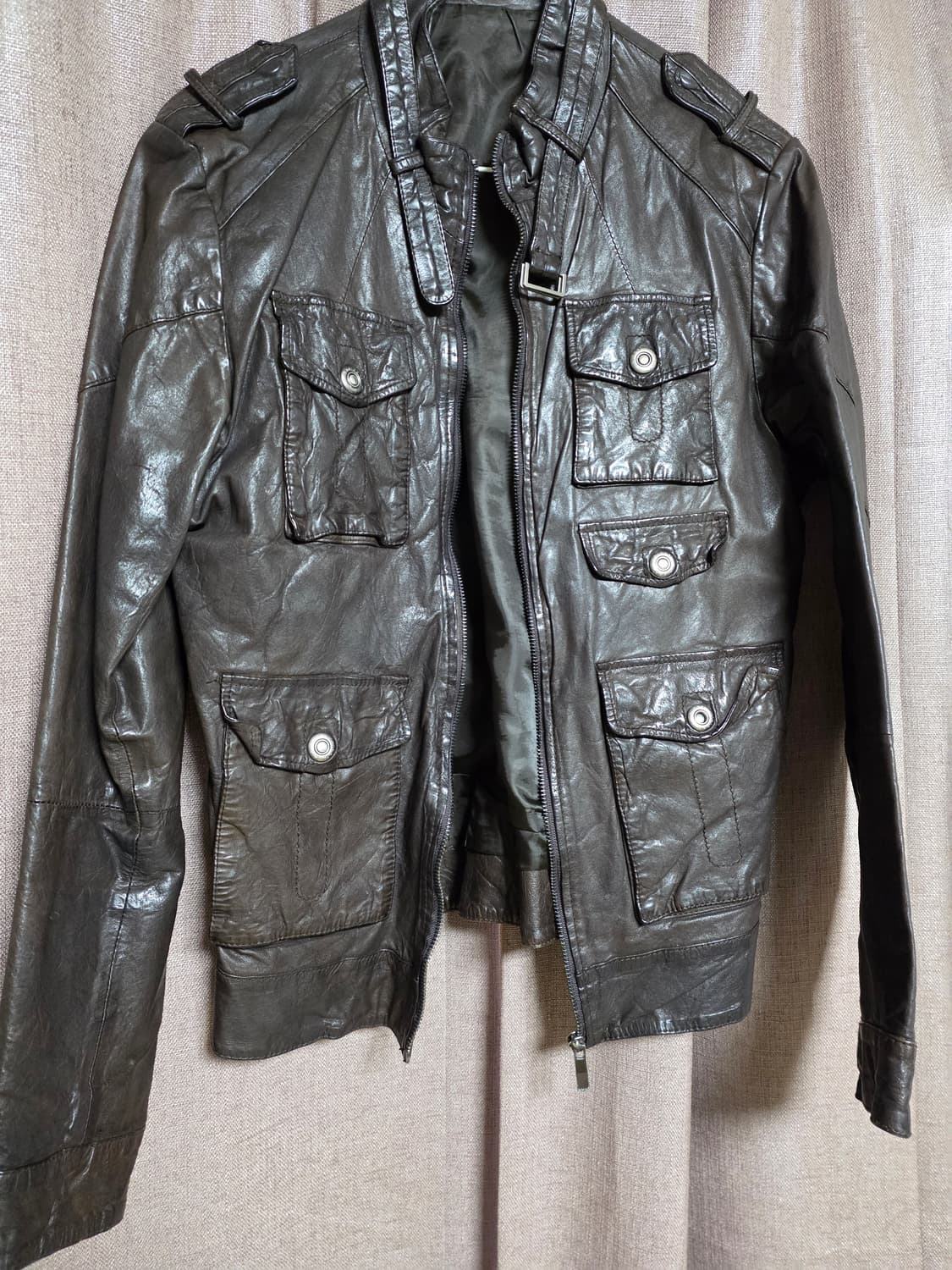 긴록가죽자켓 95 상품이미지1