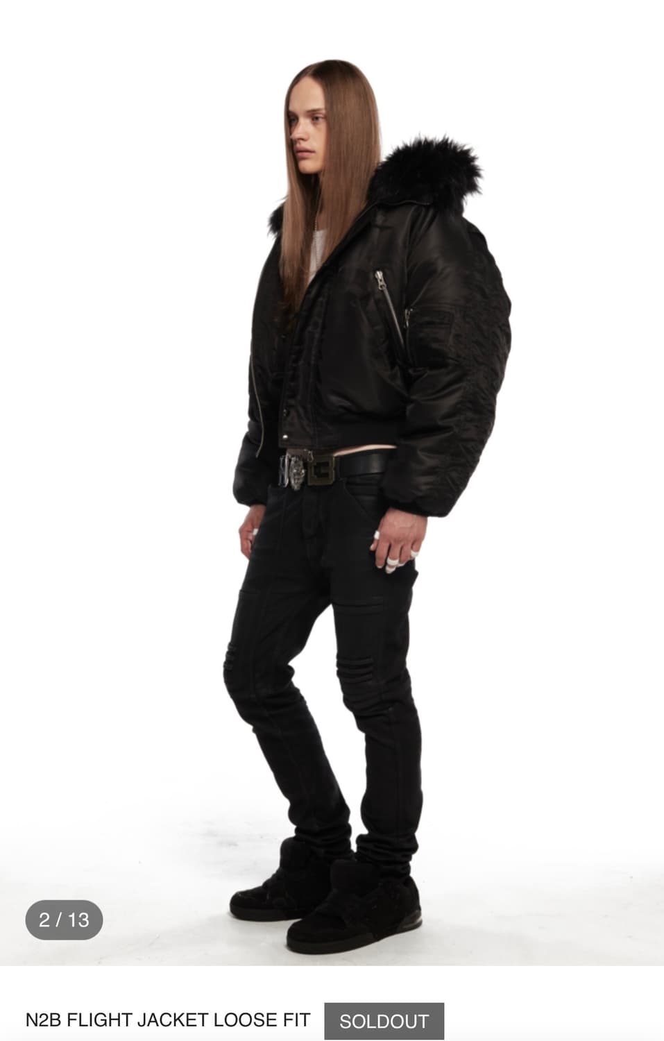 604서비스 N2B flight jacket 루즈핏 상품이미지2