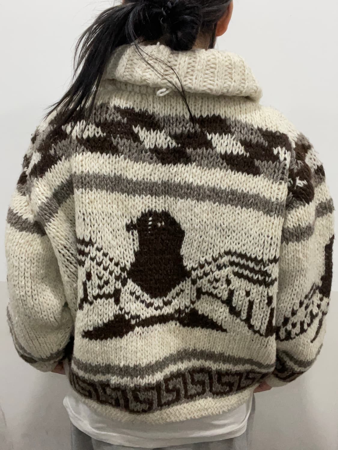 (빈티지)NATRAJ 숄카라 울 코위찬 상품이미지2