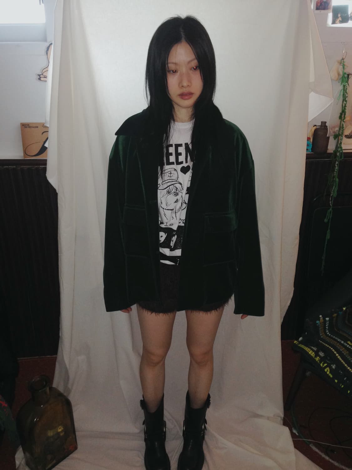 TOMBOY 벨벳자켓 상품이미지4