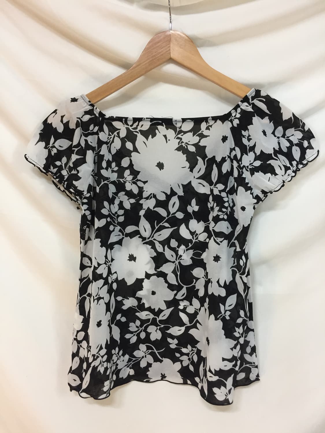 꽃 프릴 탑 상품이미지4