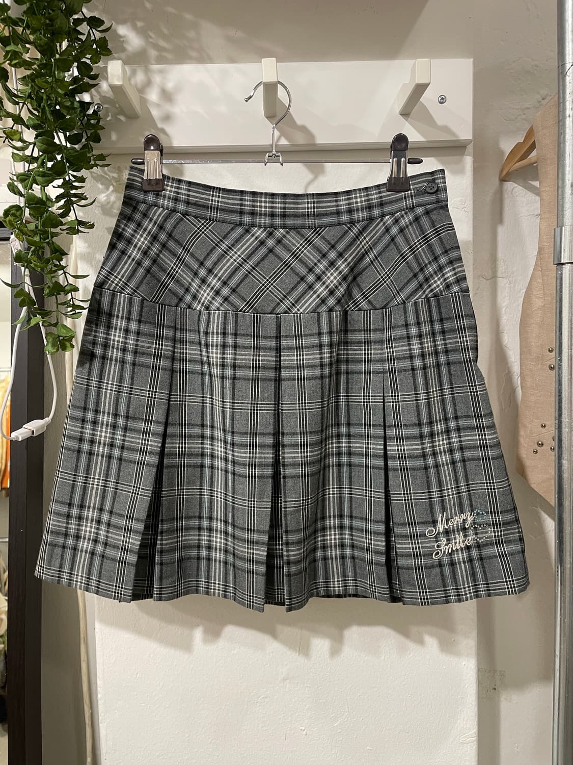 Merry smile check skirt 상품이미지7