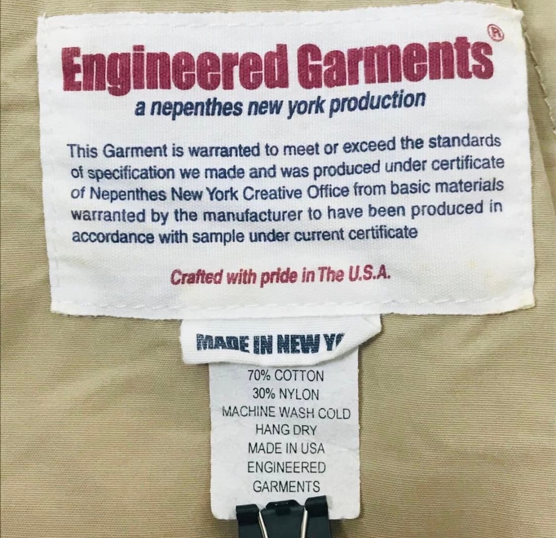 (초레어 / USA제) 엔지니어드 가먼츠 자켓 상품이미지5