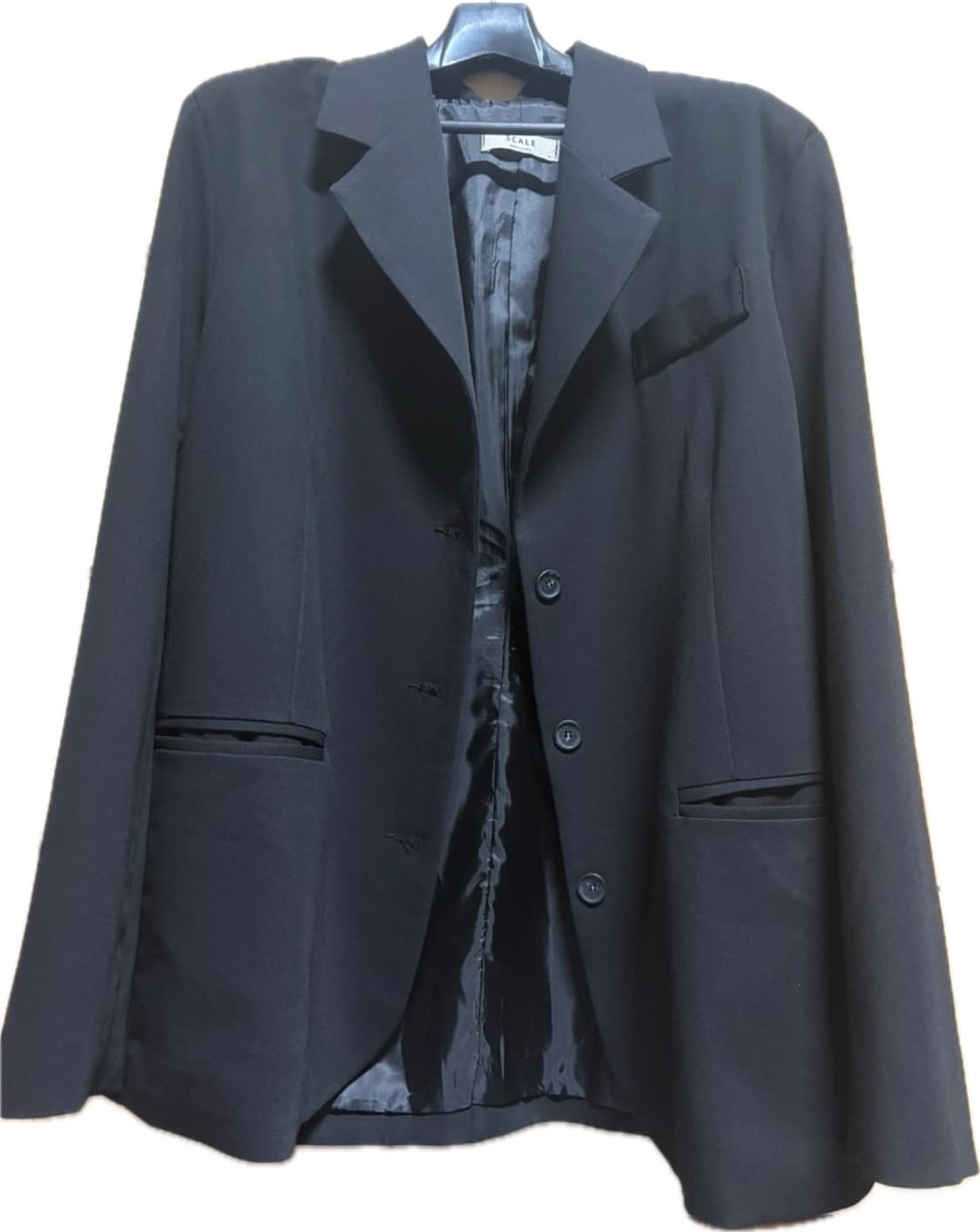 아쿠비클럽) classic loose jacket (black) 상품이미지1