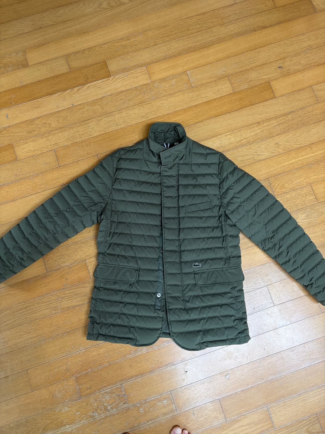 라코스테 퀼팅 다운자켓 상품이미지1