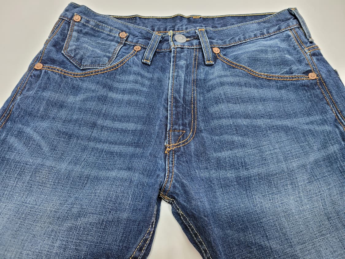 LEVI'S 리바이스 505 레귤러 스트레이트핏 데님 청바지 / 남 30 상품이미지3