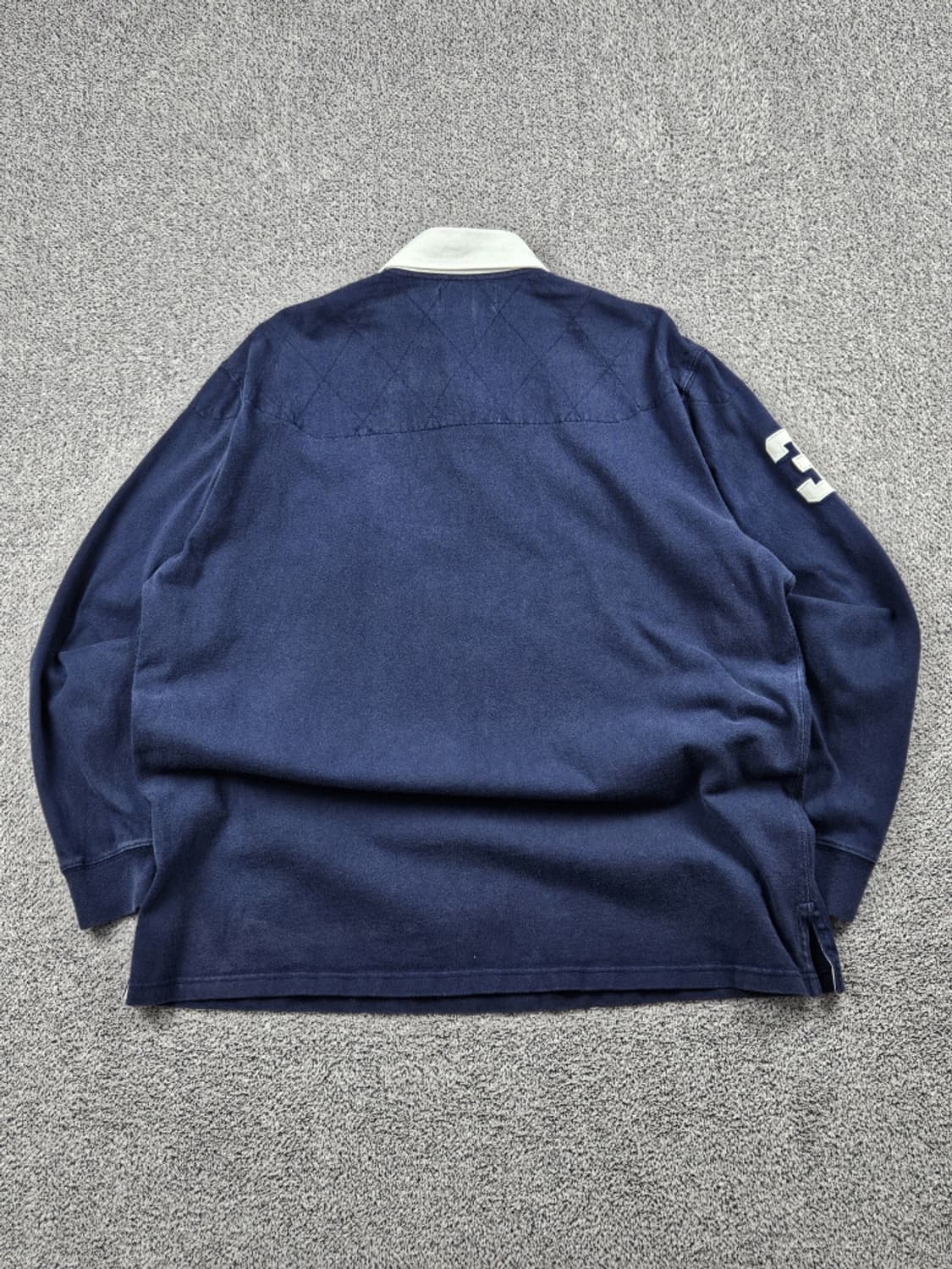 폴로랄프로렌 빅포니 다이아 퀼팅 럭비 티셔츠 ( XL ) / 10075 상품이미지5