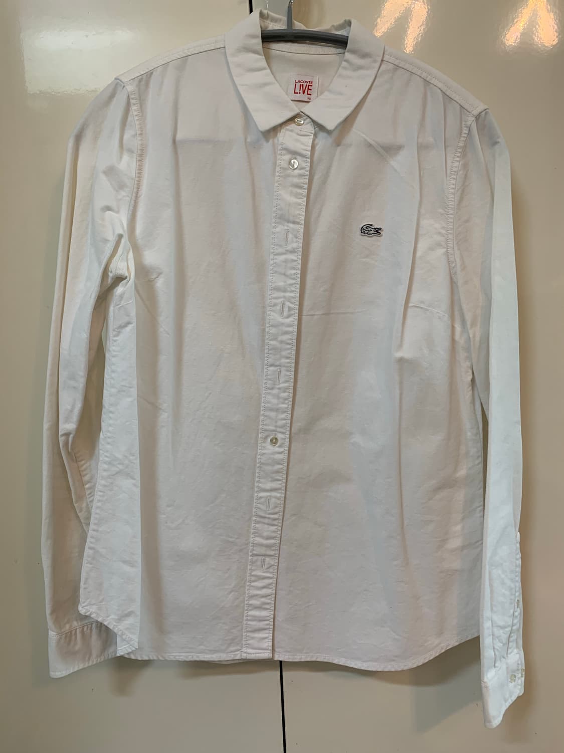 (Xs) 정품 라코스테 라이브 셔츠 몽테뉴 홍콩 한정판 상품이미지1