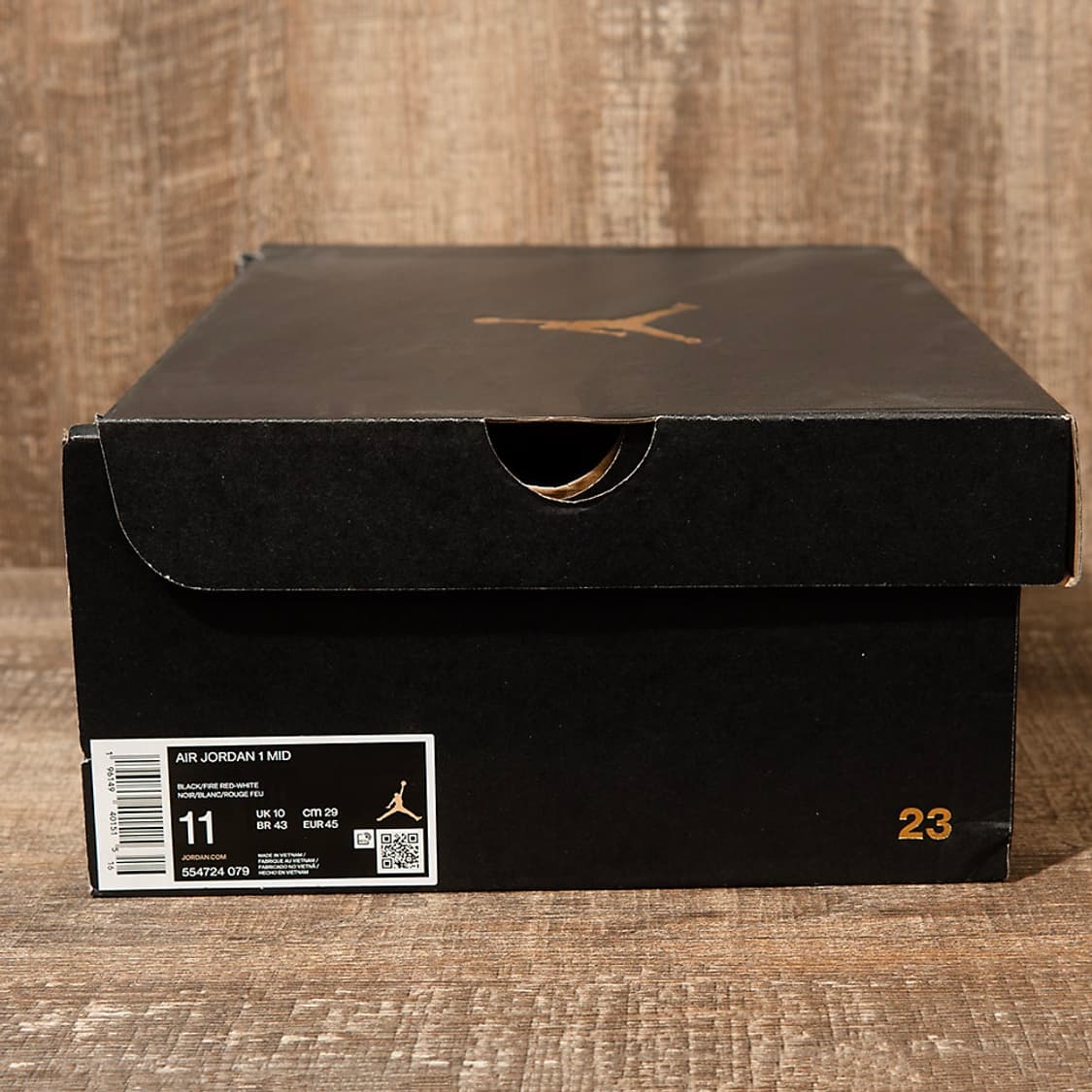[290] 나이키 에어조던1 미드 파이어레드  상품이미지8