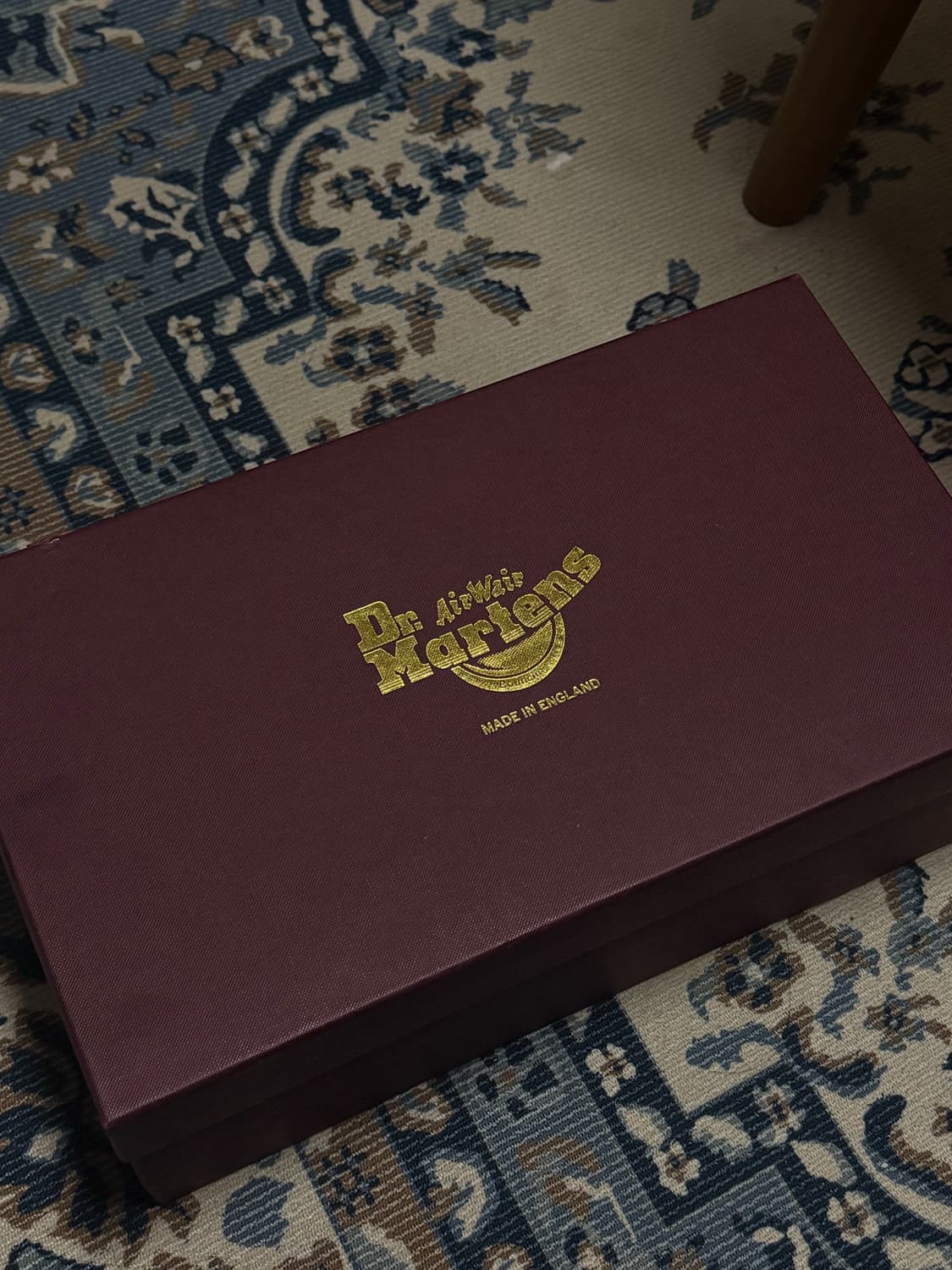 [새제품급/풀박스] 영국생산 1461 닥터마틴 바운싱솔 옥스블러드(체리) 상품이미지5