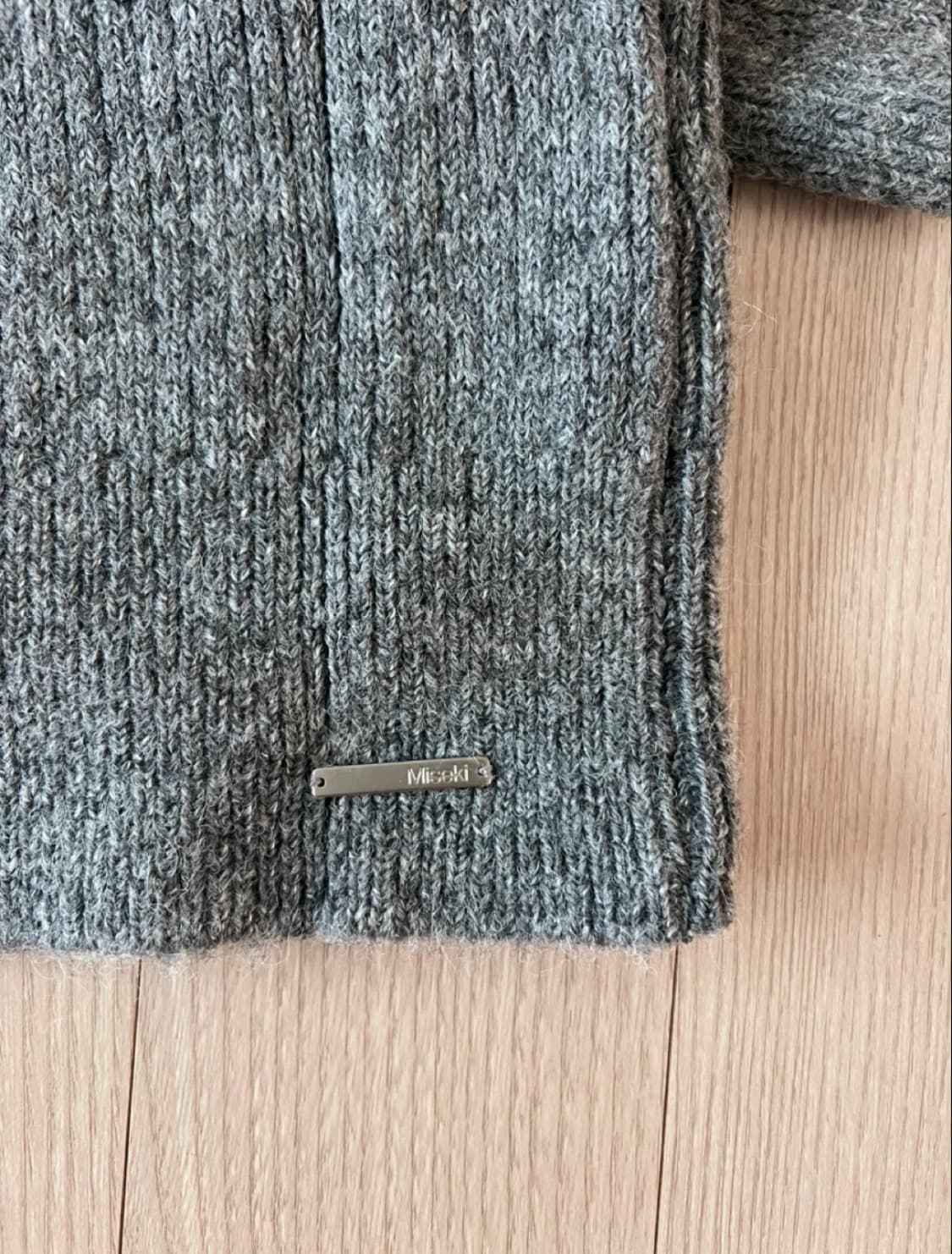 미세키 서울 side button knit 상품이미지4