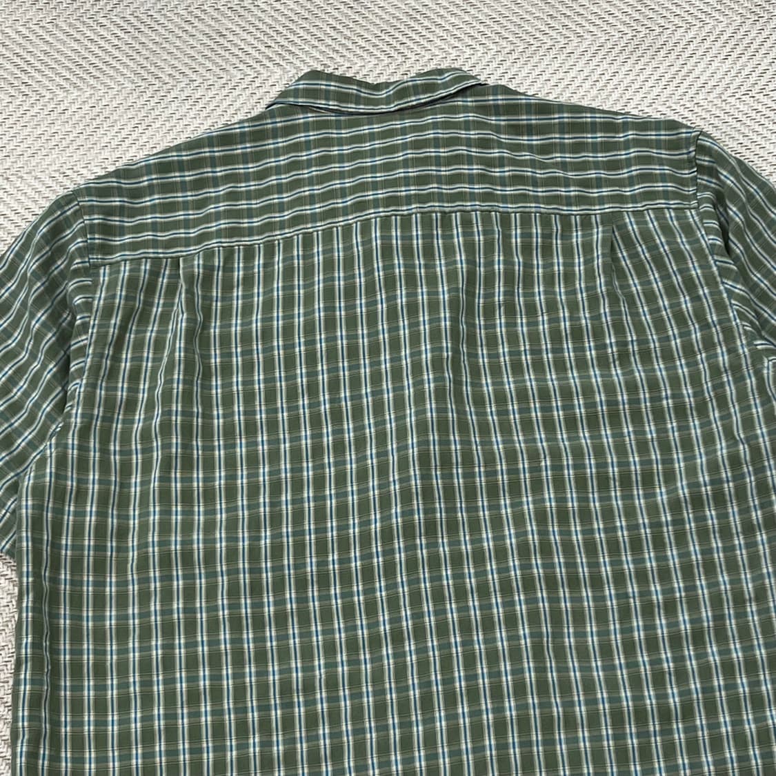 컬럼비아 체크 하프셔츠 r3784 상품이미지4