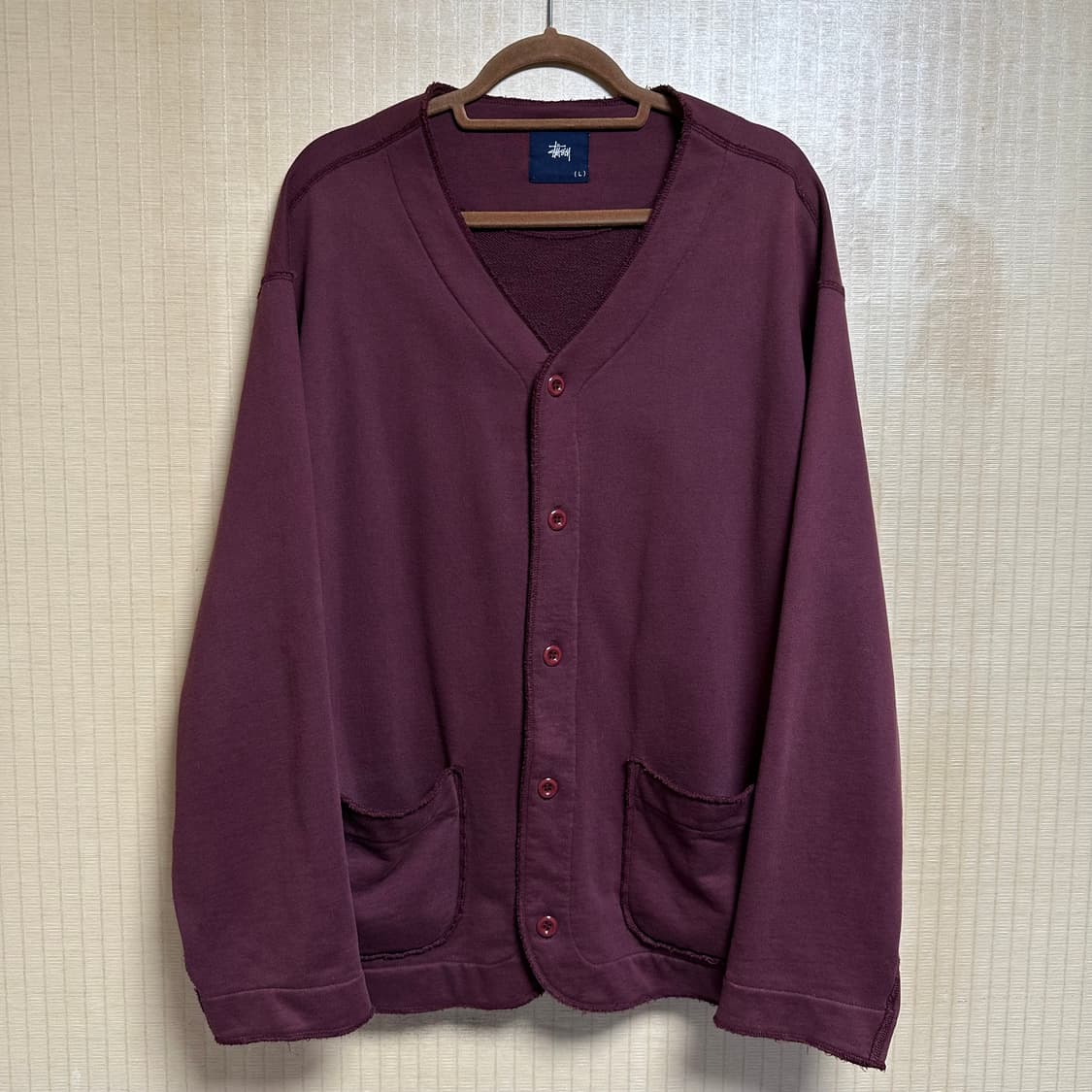 00s 빈티지 스투시 가디건 L사이즈 상품이미지1