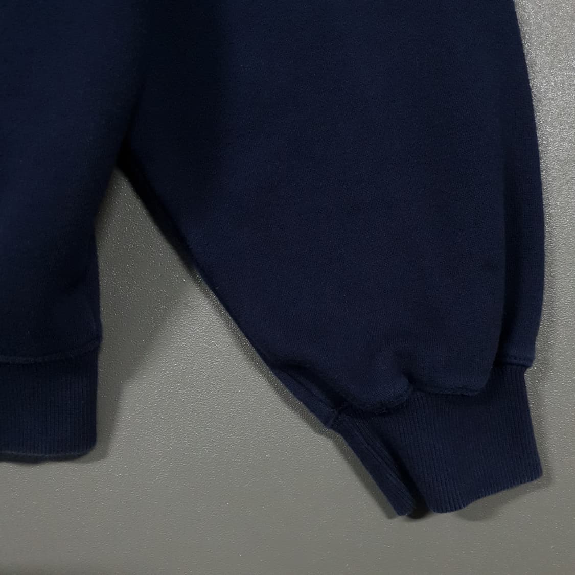 M) 슬로우애시드 신형 22FW 플라워 오버핏 맨투맨 스웻셔츠 네이비 상품이미지8