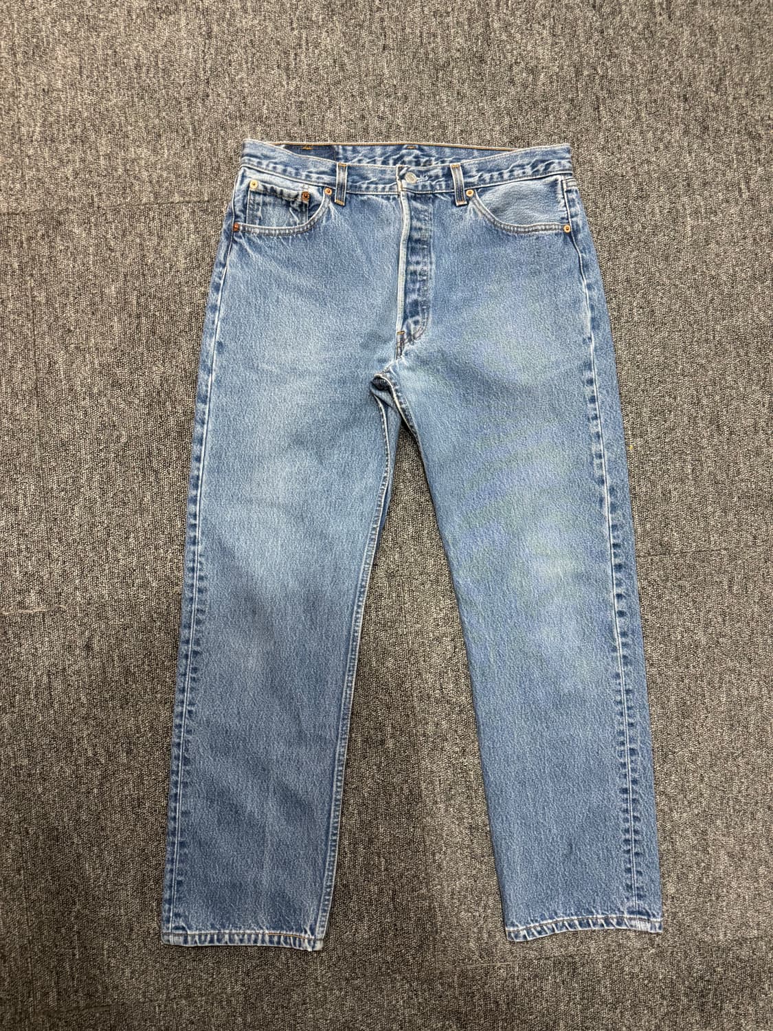 90s USA 리바이스 501xx 데님 빈티지 라이트블루 36 상품이미지2