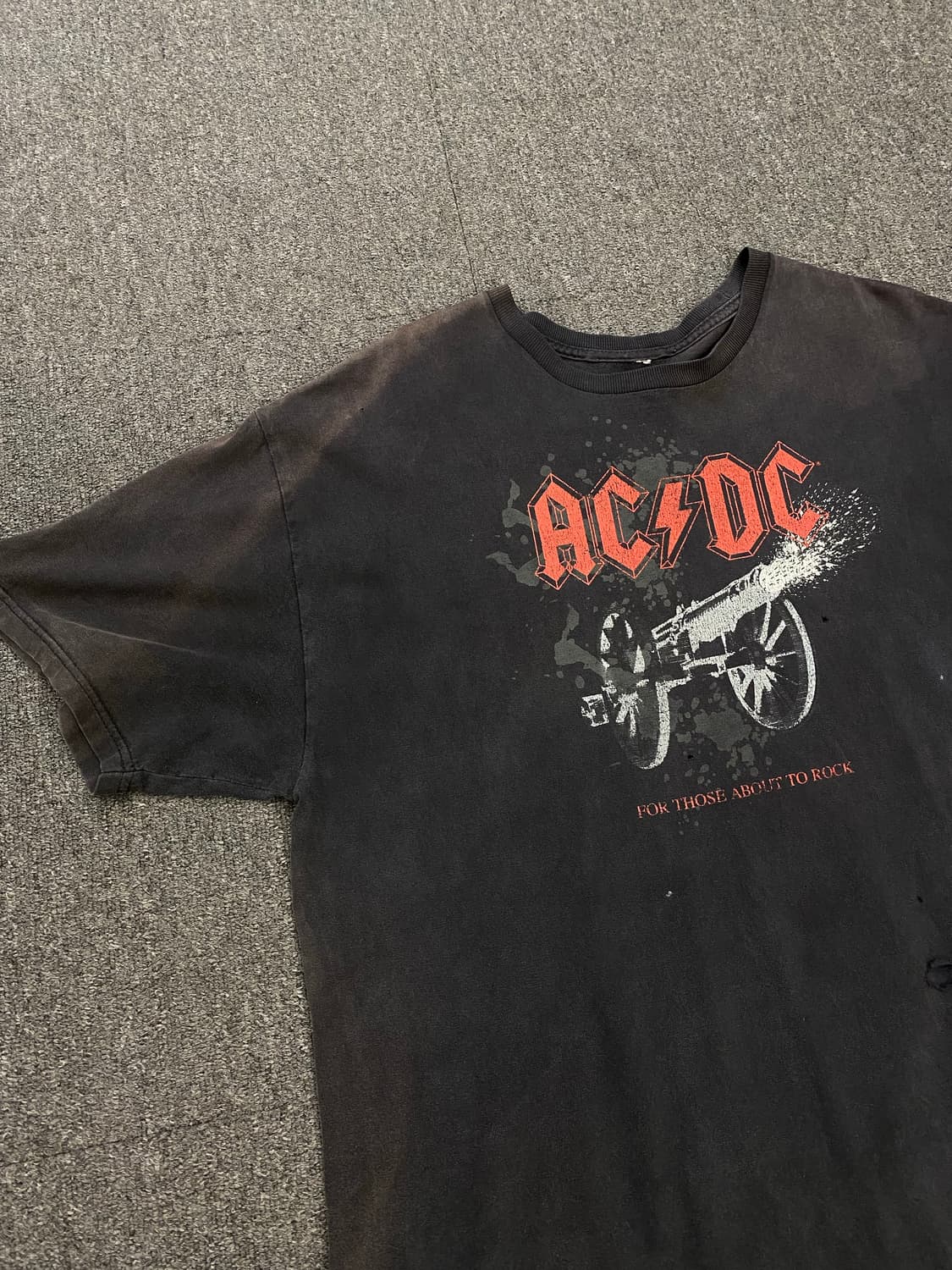 AC/DC 빈티지 반팔 티셔츠  상품이미지3