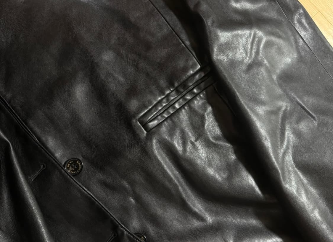 다이아몬드레이라 레더 블레이저 자켓 상품이미지3