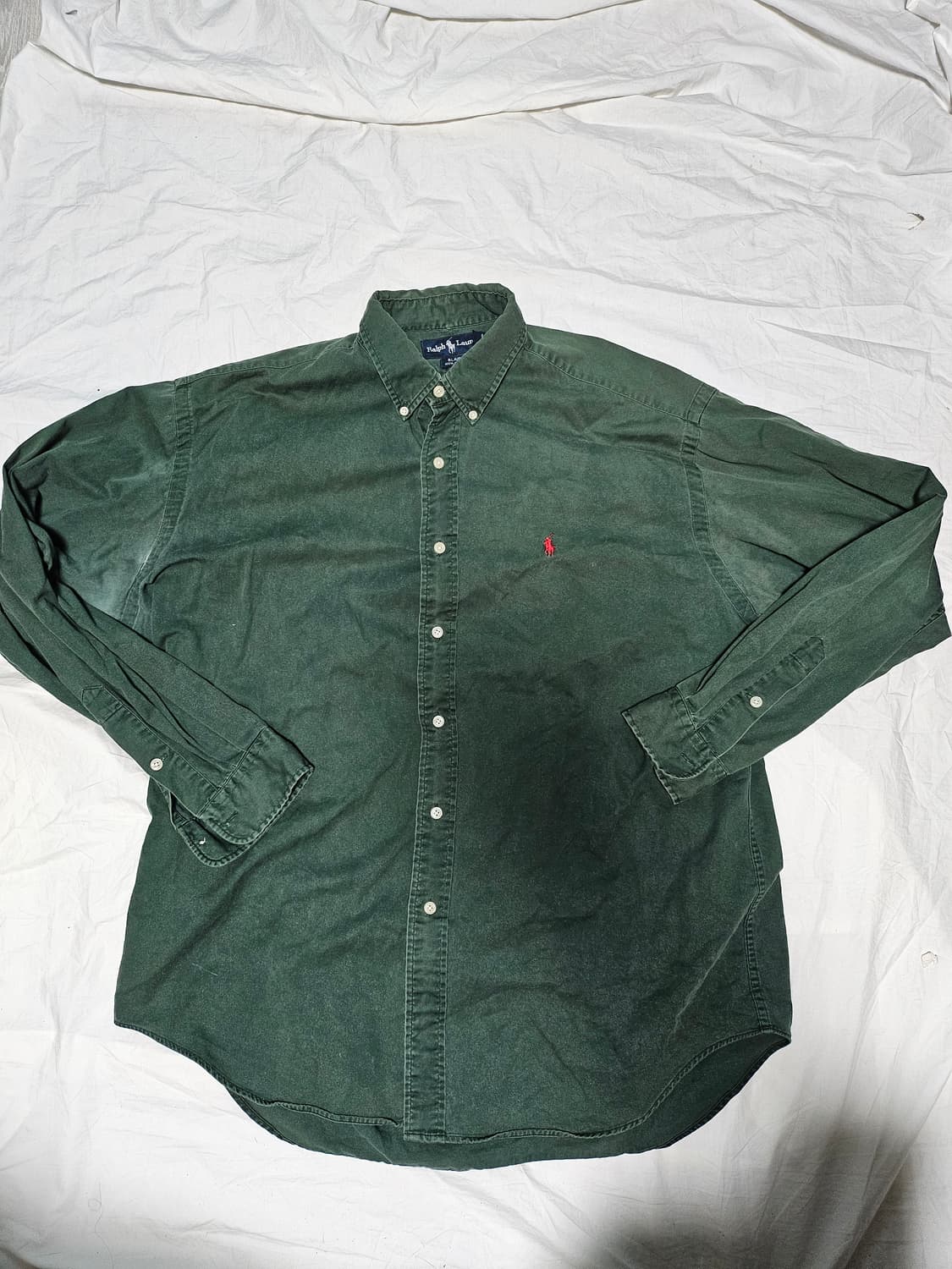 폴로랄프로렌 셔츠 다크그린 L 상품이미지1