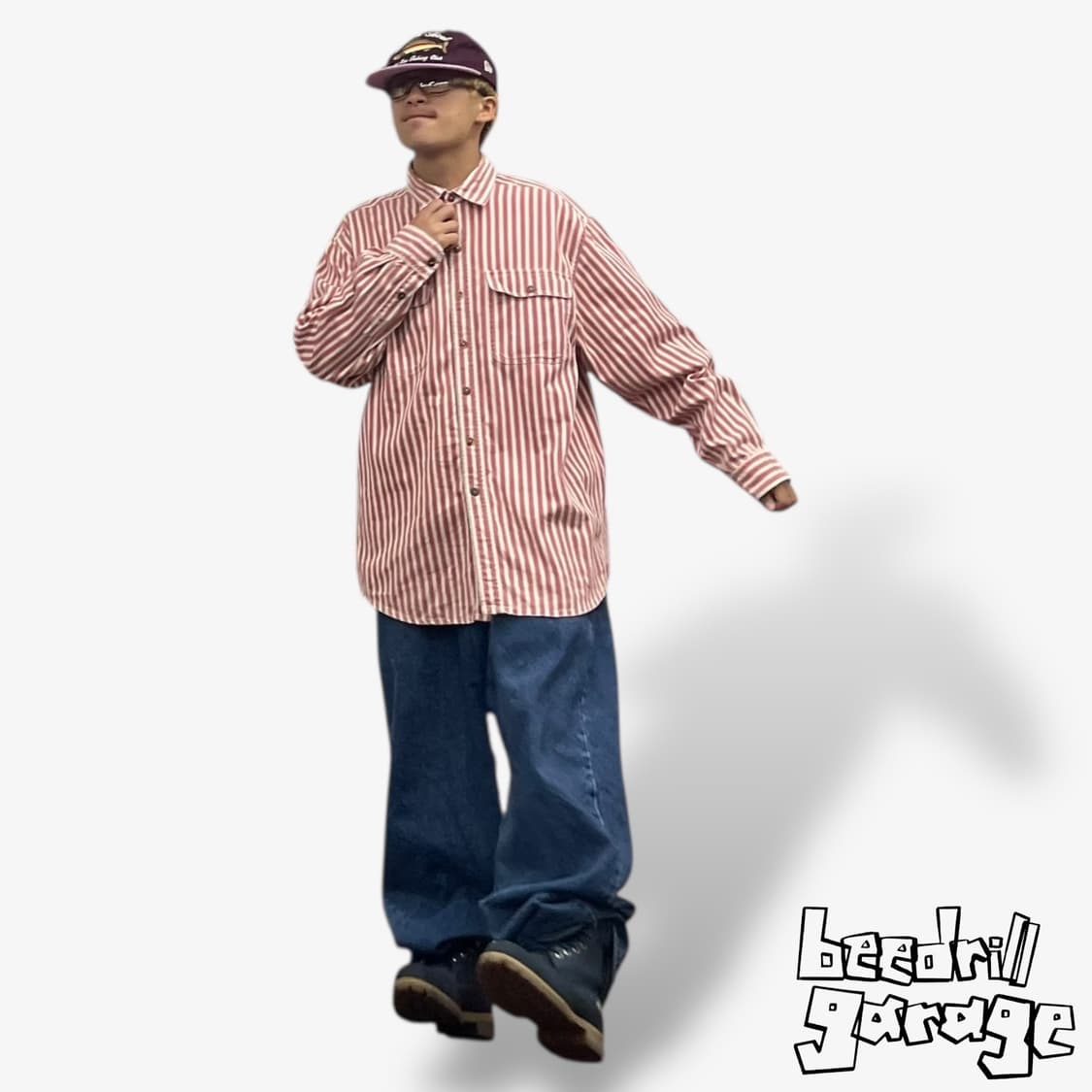 빈티지 스트라이프 셔츠 상품이미지1