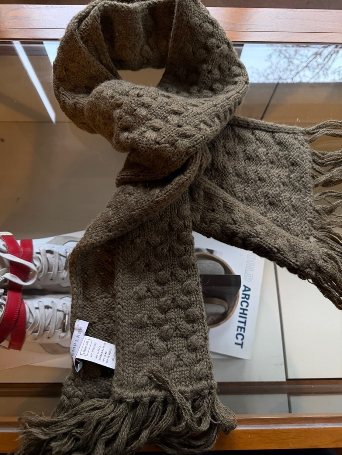 ESEMPLARE 알파카 머플러 상품이미지1