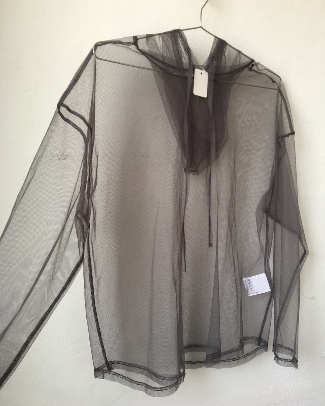 Gray mesh hood 상품이미지4