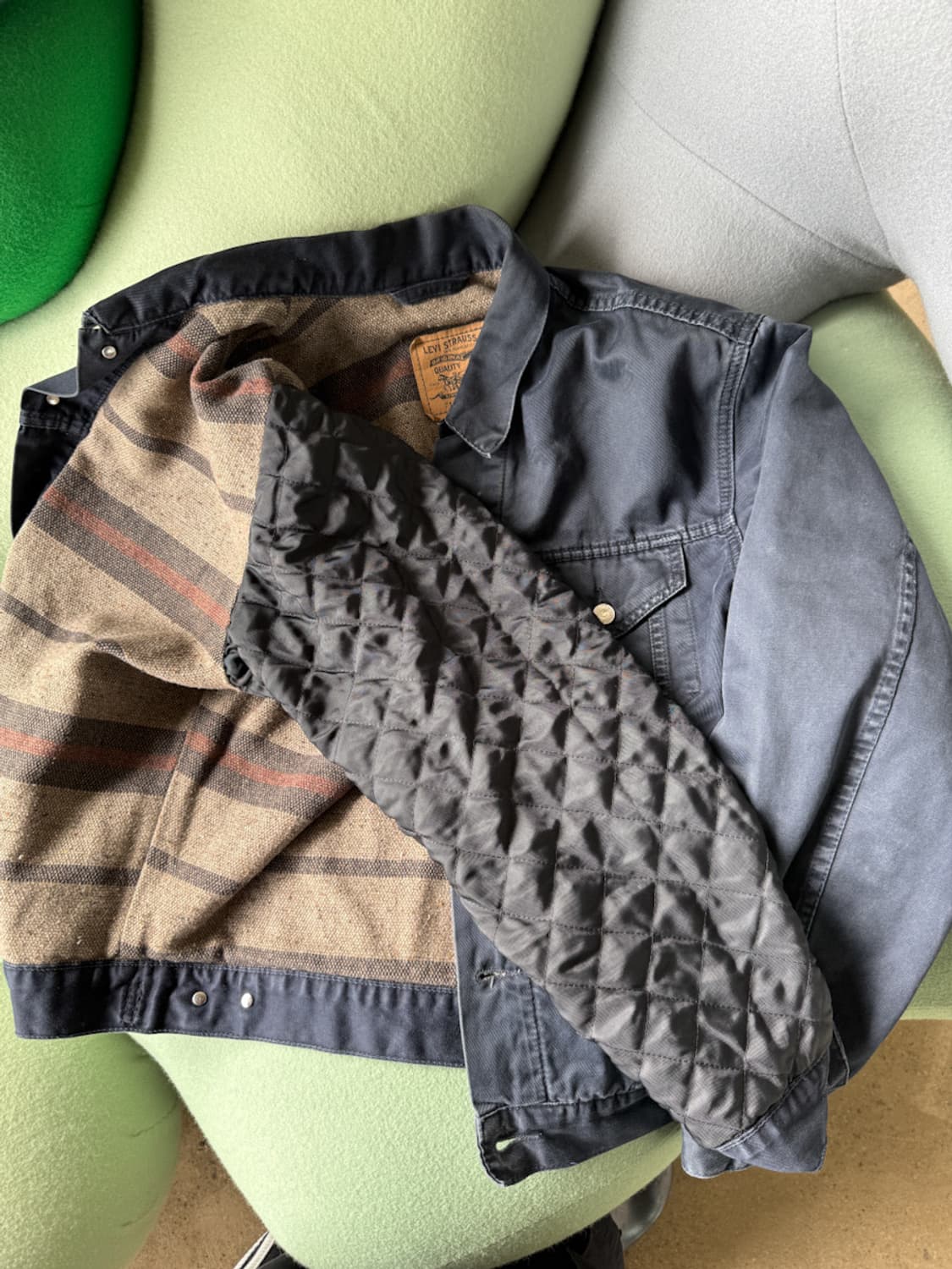 90s 리바이스 euro 트러커 자켓 상품이미지5