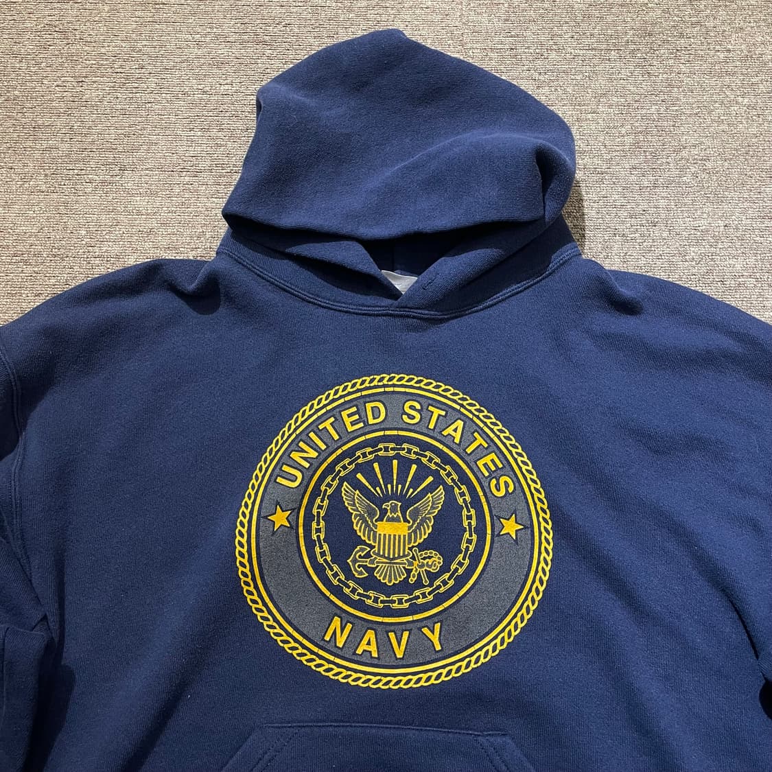 (L) USA Soffe NAVY 밀리터리 미해군 후드티    상품이미지3