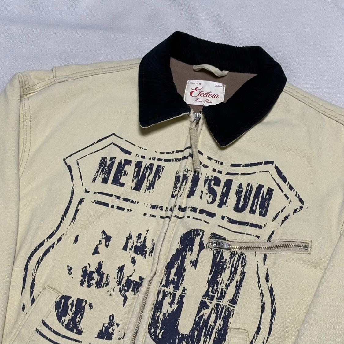 L 이티씨이 뉴비전 베이지 워크 자켓 상품이미지1