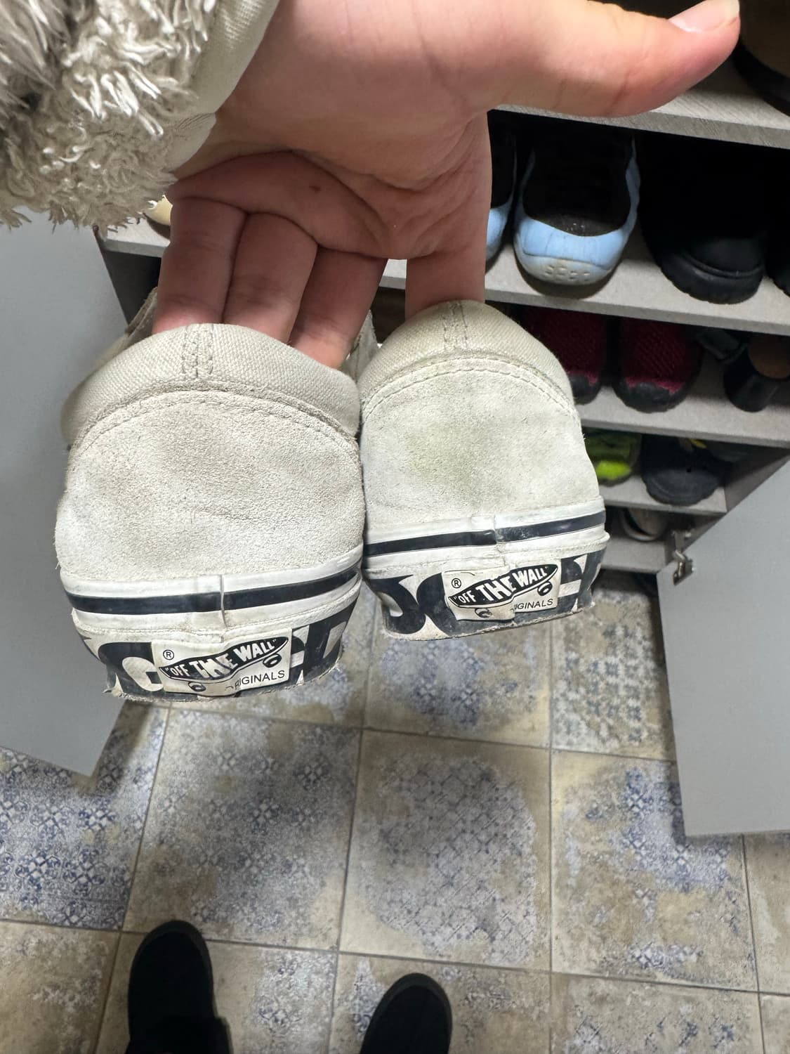 반스 꼼데가르송 CDG 올드스쿨 LX 화이트 상품이미지5