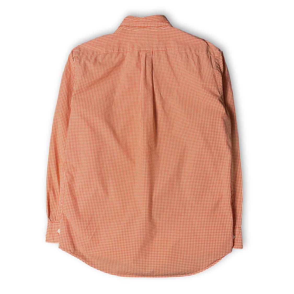 폴로랄프로렌 그린포니 오렌지 마이크로 체크 긴팔 셔츠 커스텀핏 M 상품이미지2