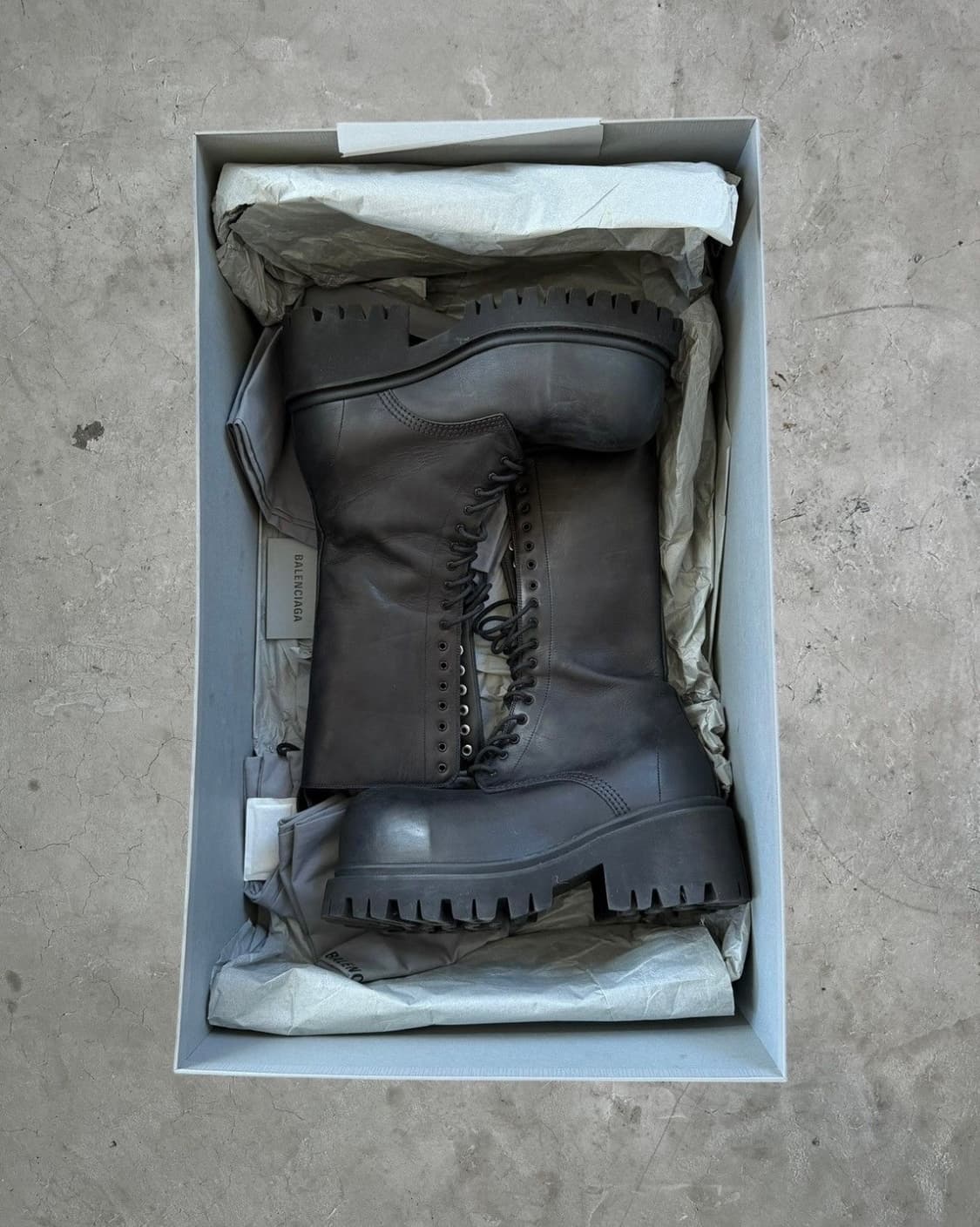 (43)발렌시아가 스톰퍼 하이 런웨이 부츠 상품이미지2