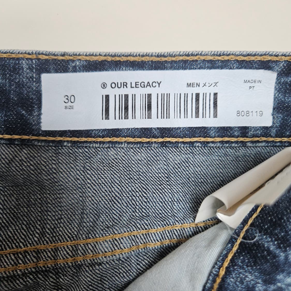 (무료배송) 아워레가시 서드컷 블루넵 분필진 30사이즈 상품이미지4