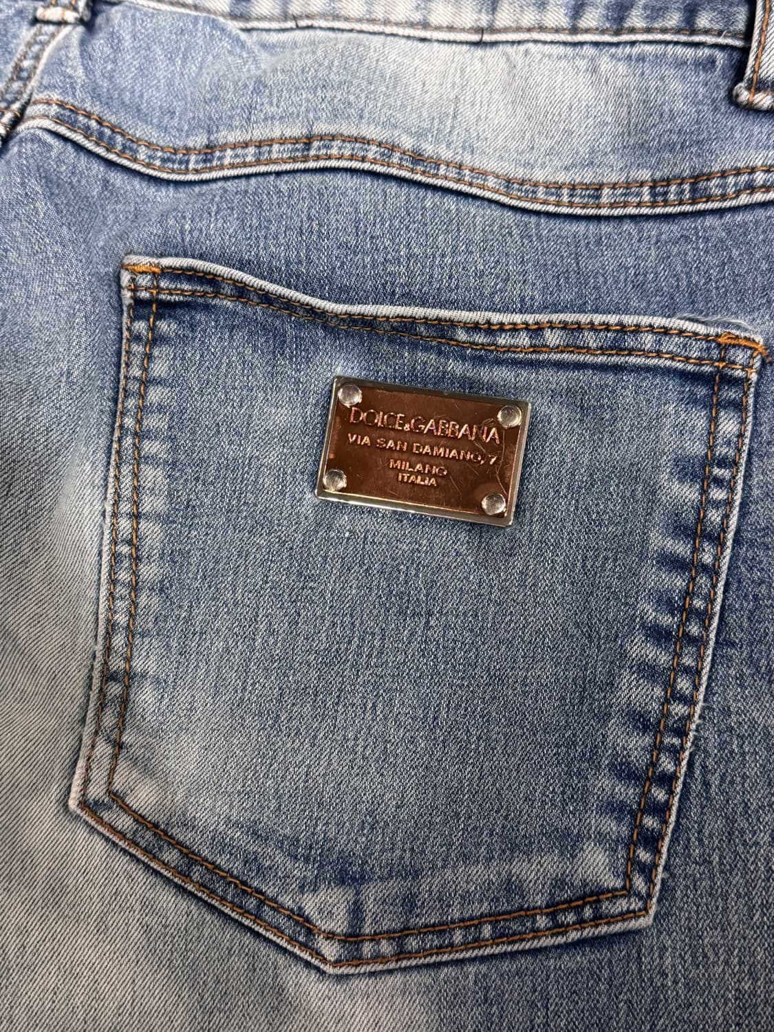 돌체앤가바나 워싱 데님팬츠  상품이미지3