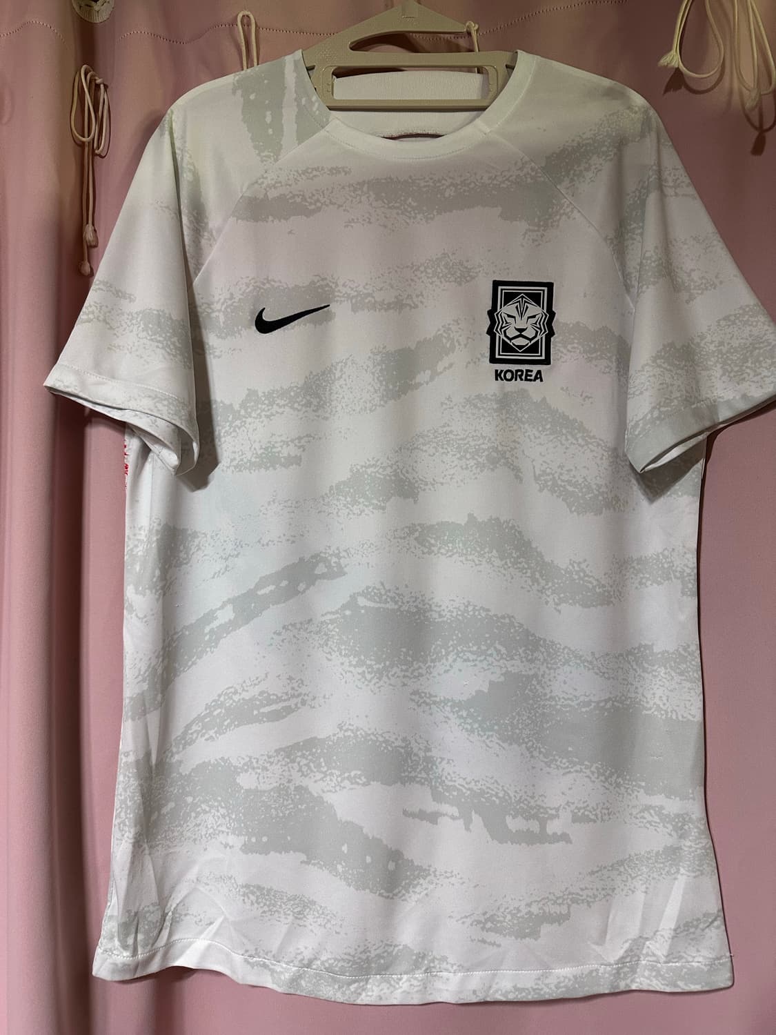 나이키 22-24 국대 프리매치탑 축구 반팔 나이키반팔 대한민국 국가대표 상품이미지1