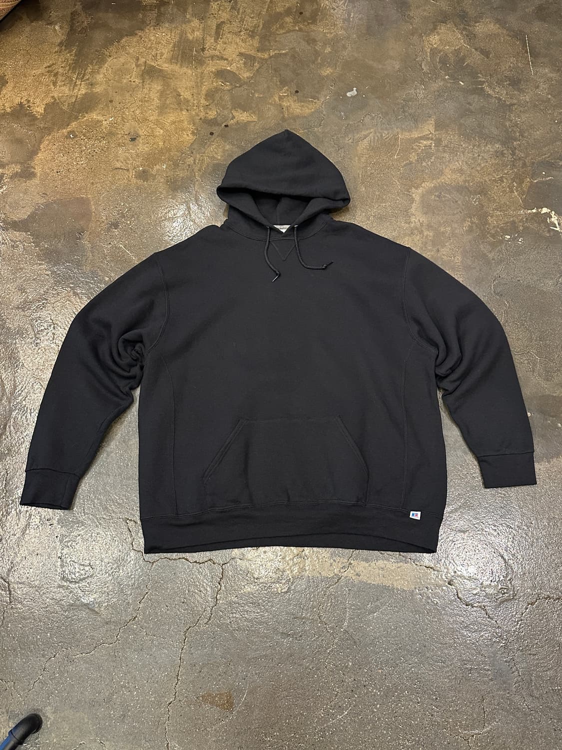 Russell 러셀 블랙 후드티 XXL 상품이미지1