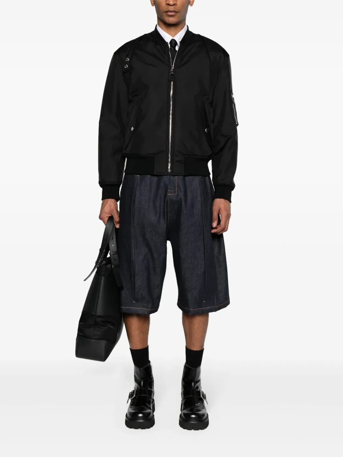 Alexander mcqueen 하네스 봄버 자켓 상품이미지6