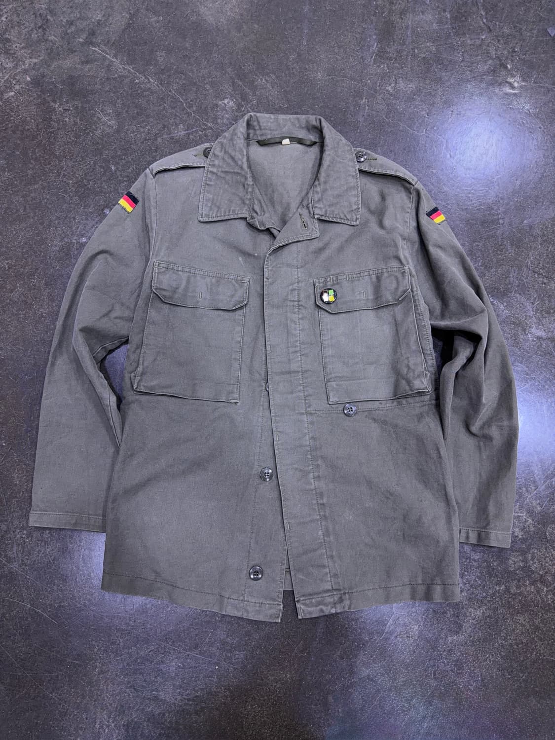 독일군 야전 밀리터리 컴뱃 야상 필드자켓 S 상품이미지1