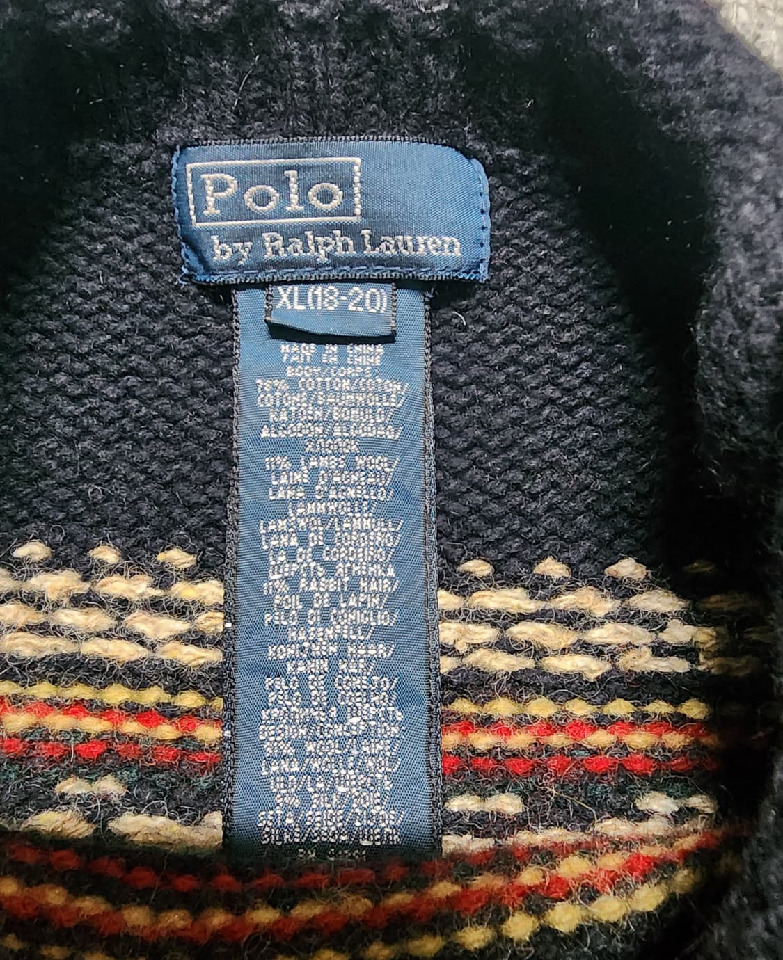 폴로 랄프로렌 노르딕 엘보 패치 니트 상품이미지5