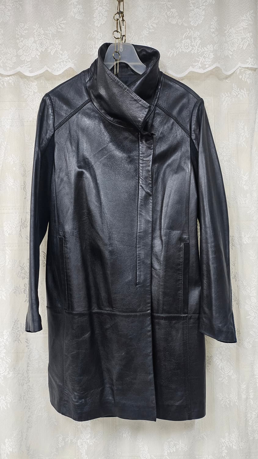 블랙양가죽  하프자켓 상품이미지2