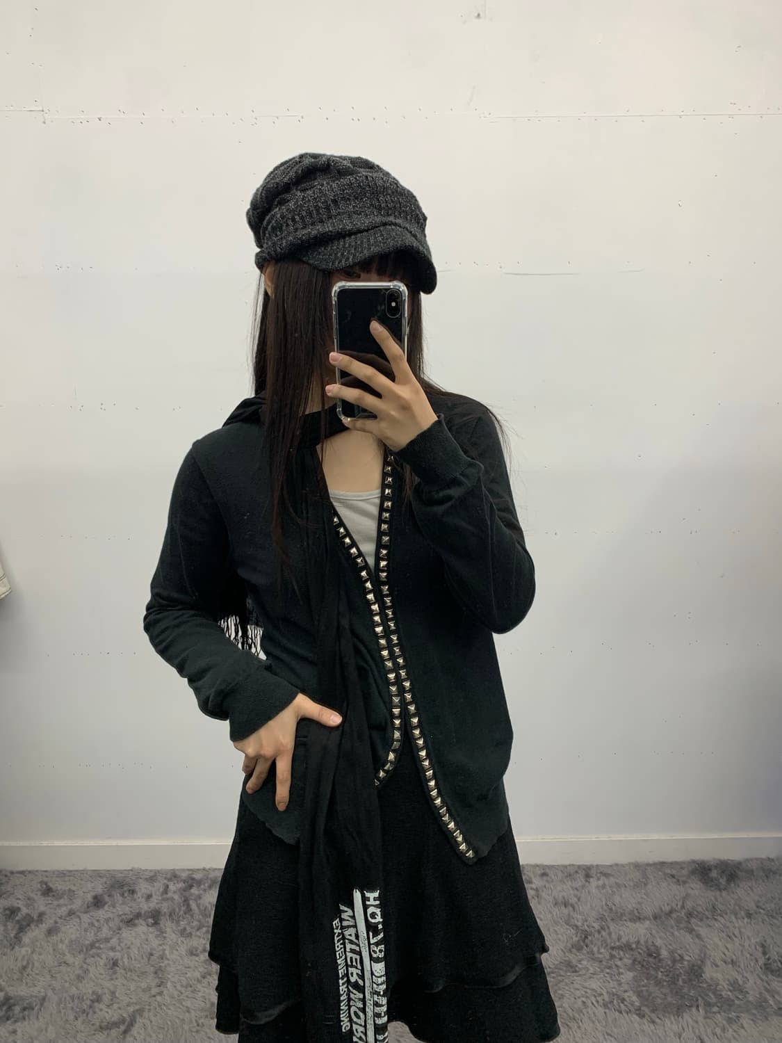 히스테릭 글래머 스터드 가디건 상품이미지1