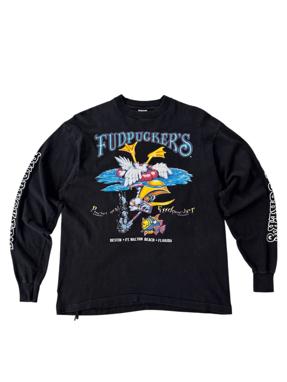 90s fudpucker's 롱슬리브 티셔츠 상품이미지1