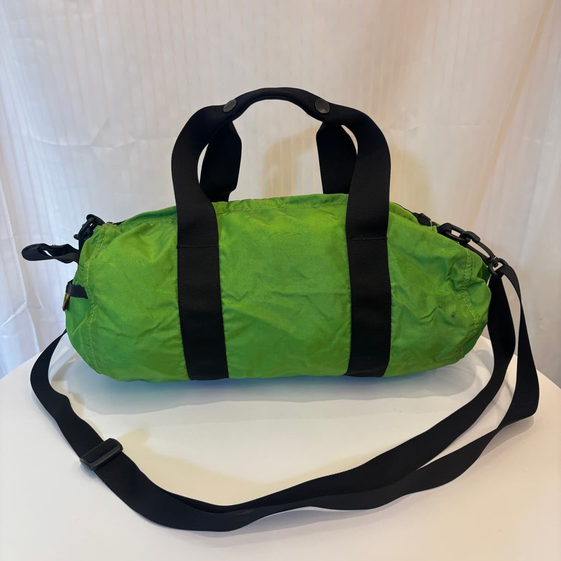 정품 노스페이스 그린 더플백     상품이미지5