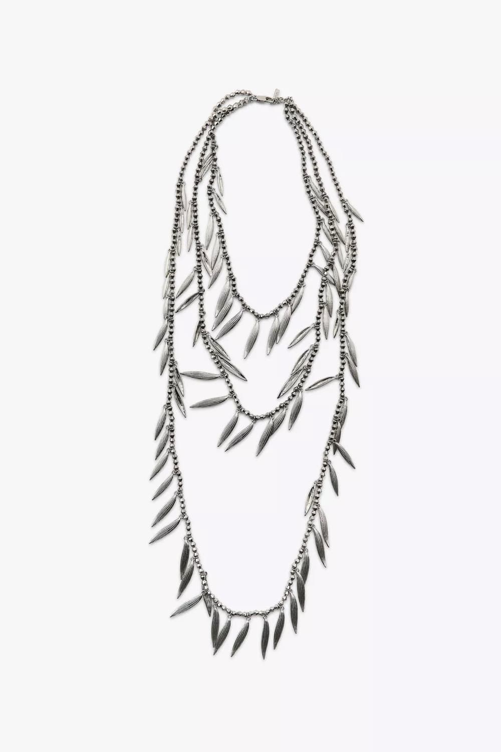 Zara 텍스처 디테일 비즈 네크리스 목걸이 상품이미지2