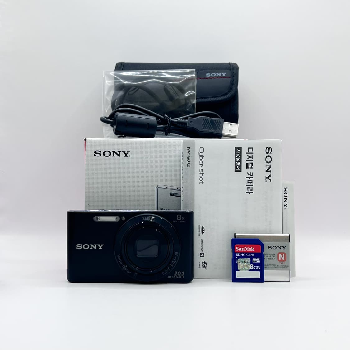 소니 사이버샷 DSC-W830 빈티지디카 상품이미지3