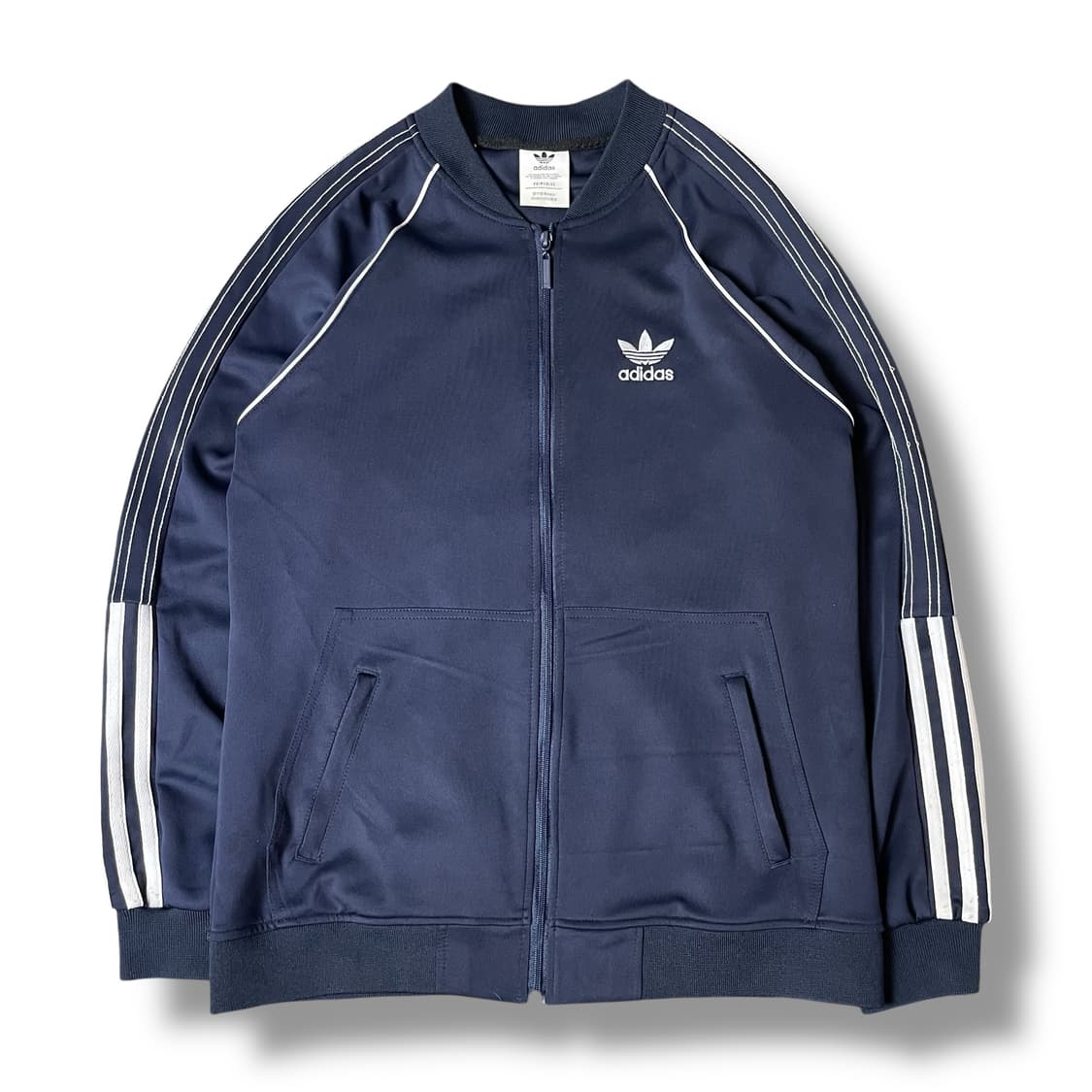 아디다스 네이비 캐주얼 트랙탑 져지 L 상품이미지1