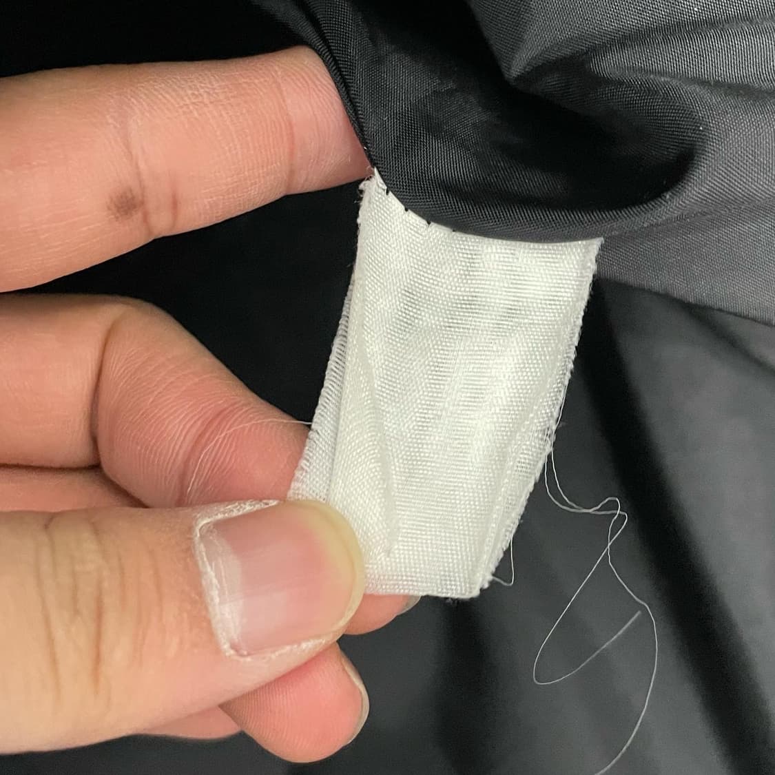 M 여성용 노스페이스 블랙 후드바람막이 상품이미지5