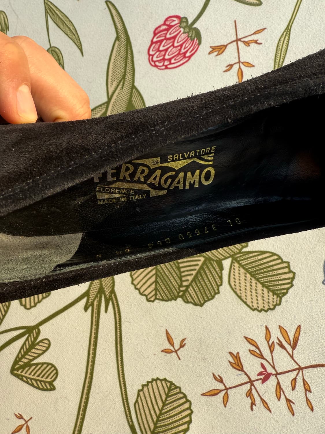 살라토레 페레가모 스웨이드 펌프스 로퍼 상품이미지7