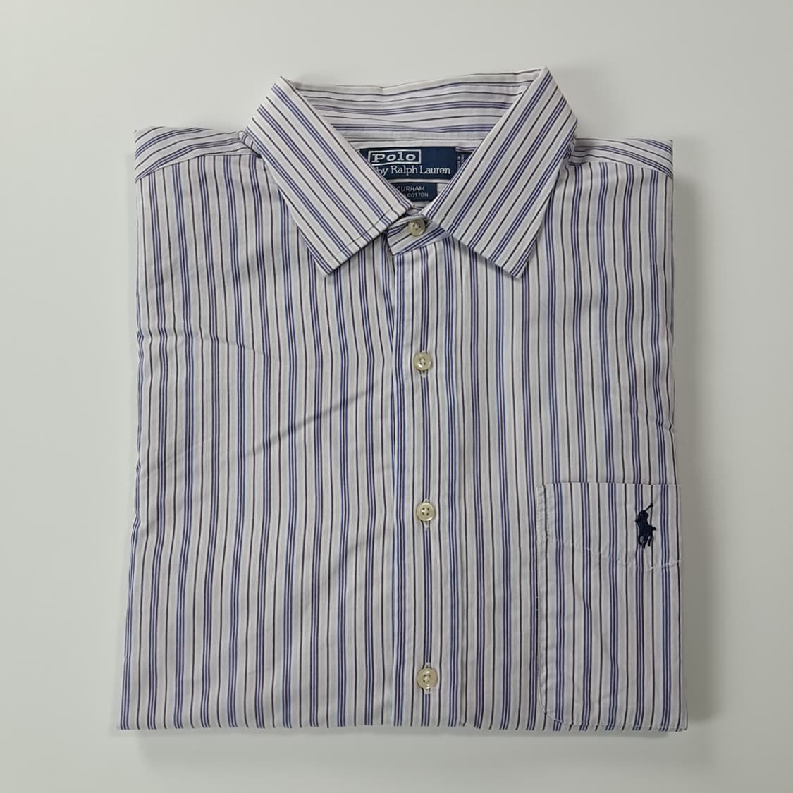 CK643 XL 폴로 90s 홍콩판 멀티스트라이프 셔츠 남방 상품이미지7